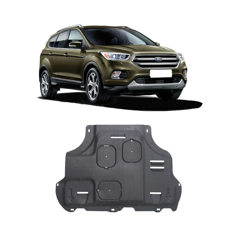 Для 2007 2019 Ford Focus пластиковая стальная защита двигателя для противоскользящая