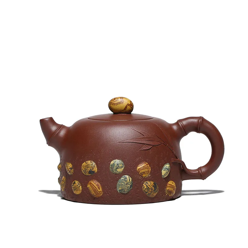 

Yixing pure handmade raw ore purple clay teapot