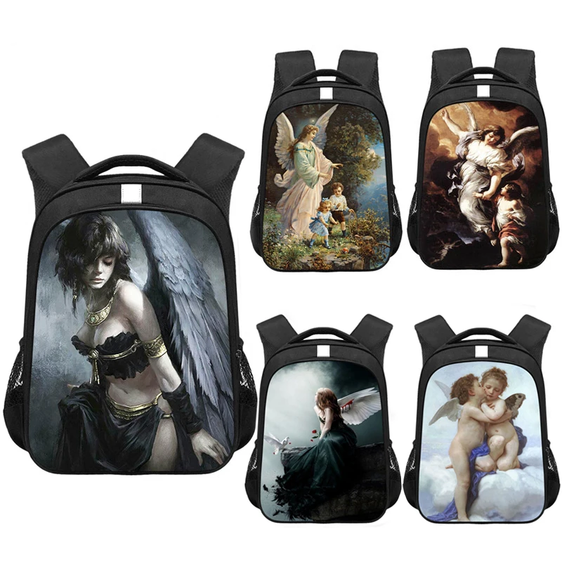 

Gothic Love Angle Backpack Men Women Rucksack Children School Bags for Teenage Boys Girls Daypack Travel Backpack Book Bag