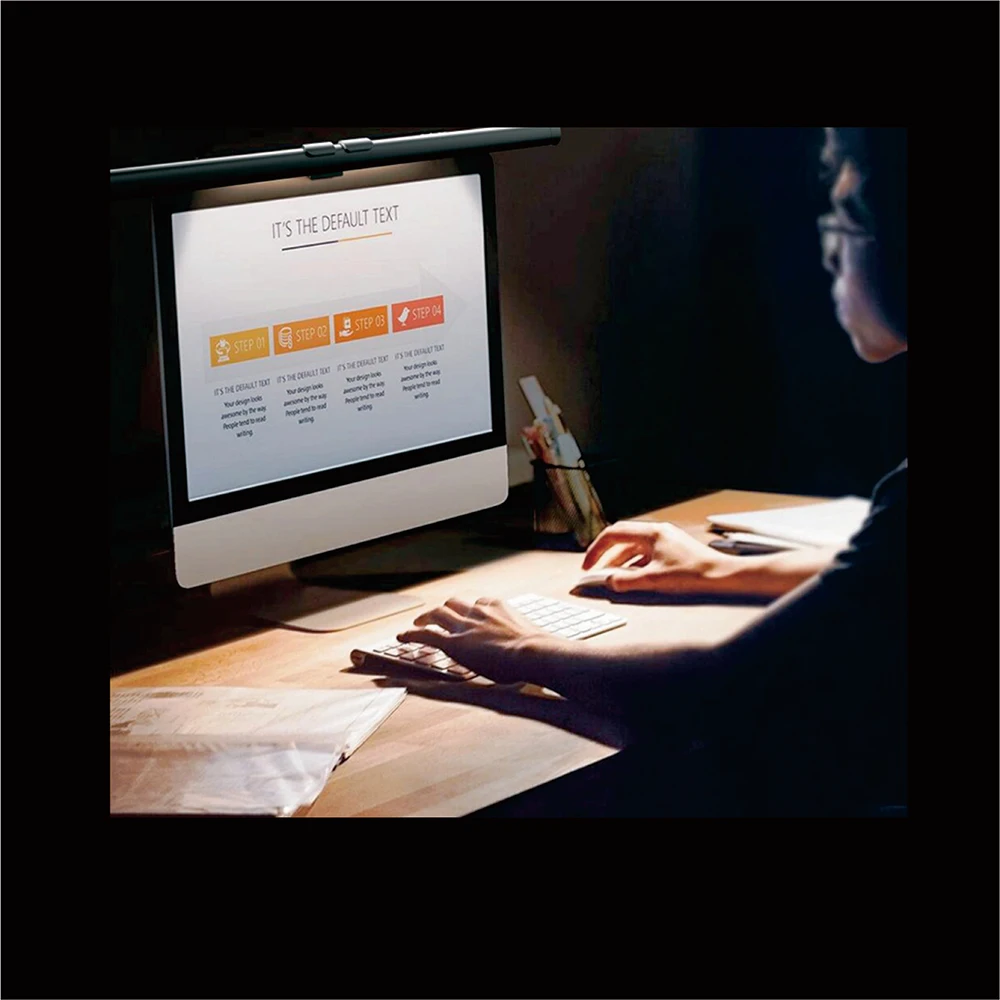 

Computer Screen LED Bar Desk Lamp PC Computer Laptop Screen Hanging Light Table Lamp Office Study Reading Light USB