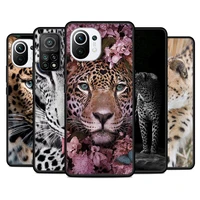 leopard animal eyes silicone cover for xiaomi mi note 11i 11t 11 10i 10t 10 9 9t se lite pro ultra 5g phone case shell