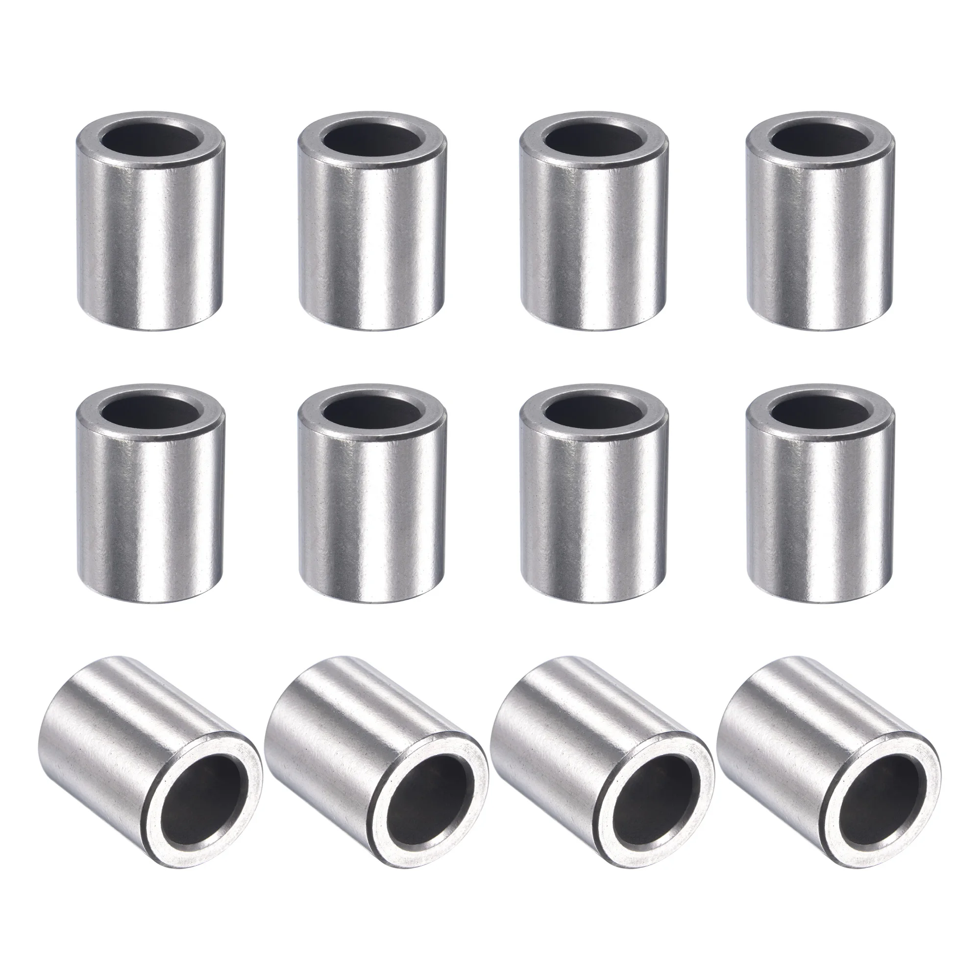 

Uxcell Sleeve Bearings 14mm Bore 22mm OD 27mm Length Sintered Iron Self-Lubricating Bushings 12pcs