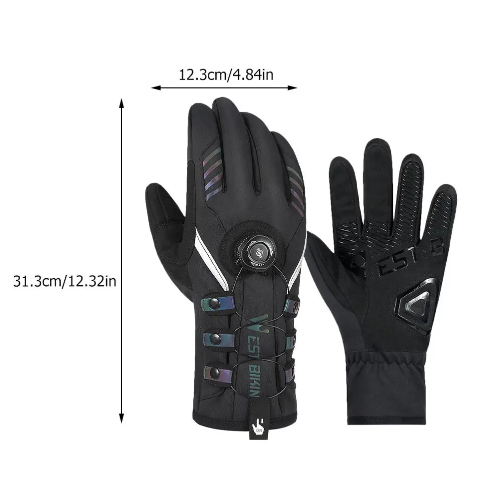 

1 Pair Warm Winter Thermal with Lock Windproof Warm