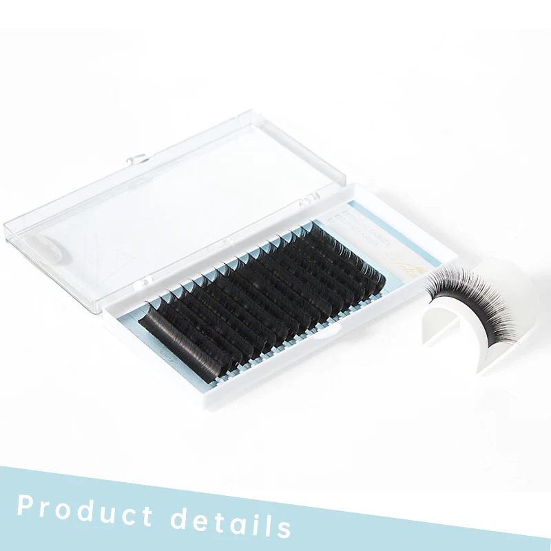 Индивидуальные Накладные плоские ресницы норковые Эллипсы для наращивания