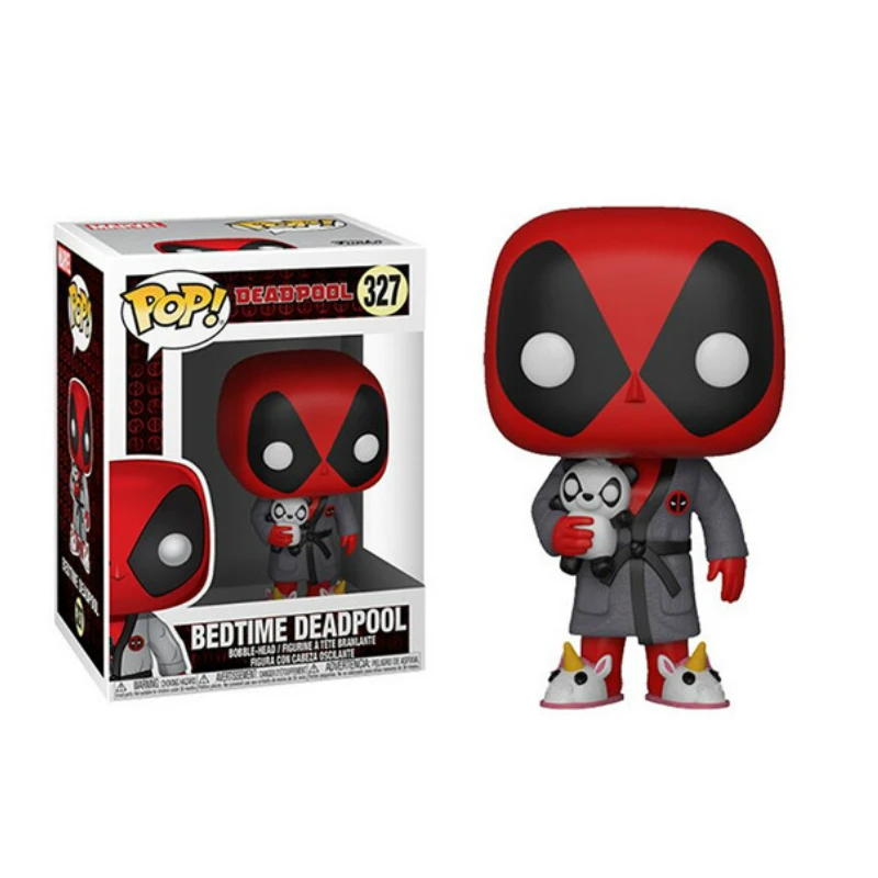 Funko pop игрушки Deadpool для детей куклы модель Фигурка Коллекционная модель игрушки для детей подарок - Цвет: 327 With box