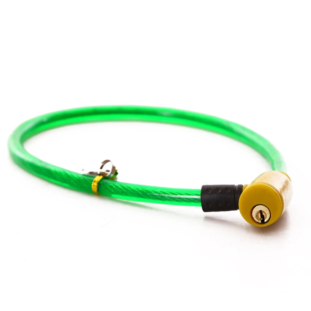 Стальной провод металлический замок безопасности для велосипеда универсальный