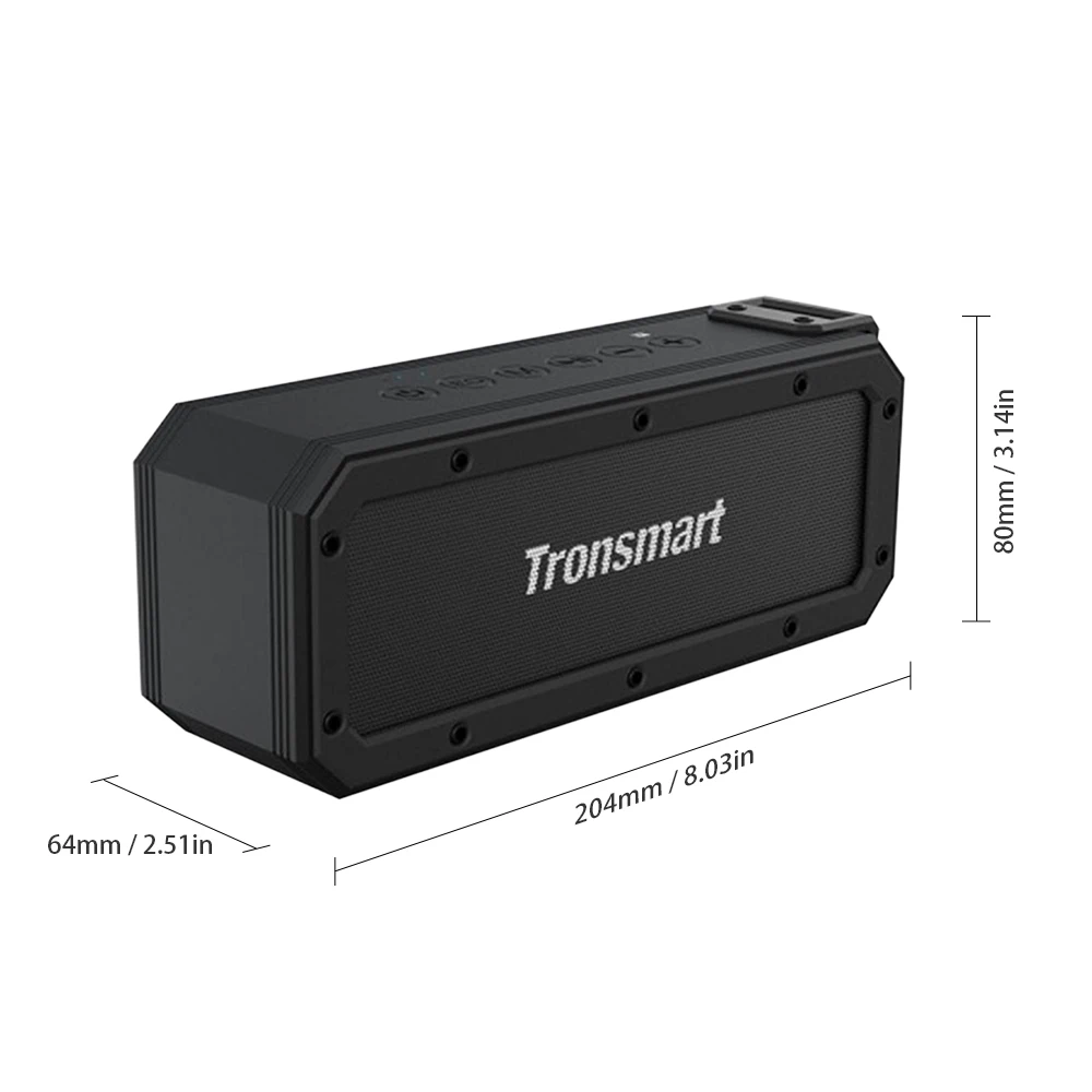 40 Вт Tronsmarts элемент силы+ BT Динамик NFC Tri-бас стерео сабвуфер IPX7 Водонепроницаемый