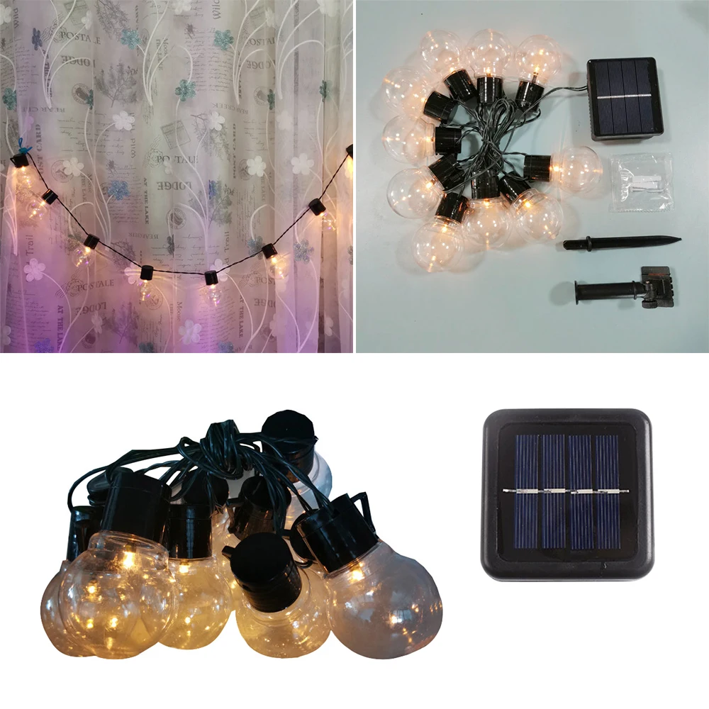 

Wedding String Fairy Light Christmas LED Globe Festoon Bulb Led Fairy String Light For Party Holiday Garden Garland Home Decor