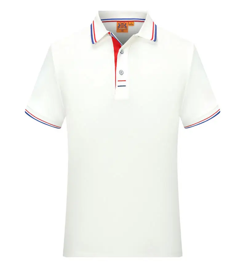 

Brand Men's Polo Casual Print Short Sleeve Business Top 2021 NEW