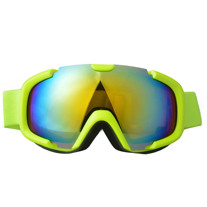 Лыжные очки зимние снежные спортивные сноубордические с анти противотуманной