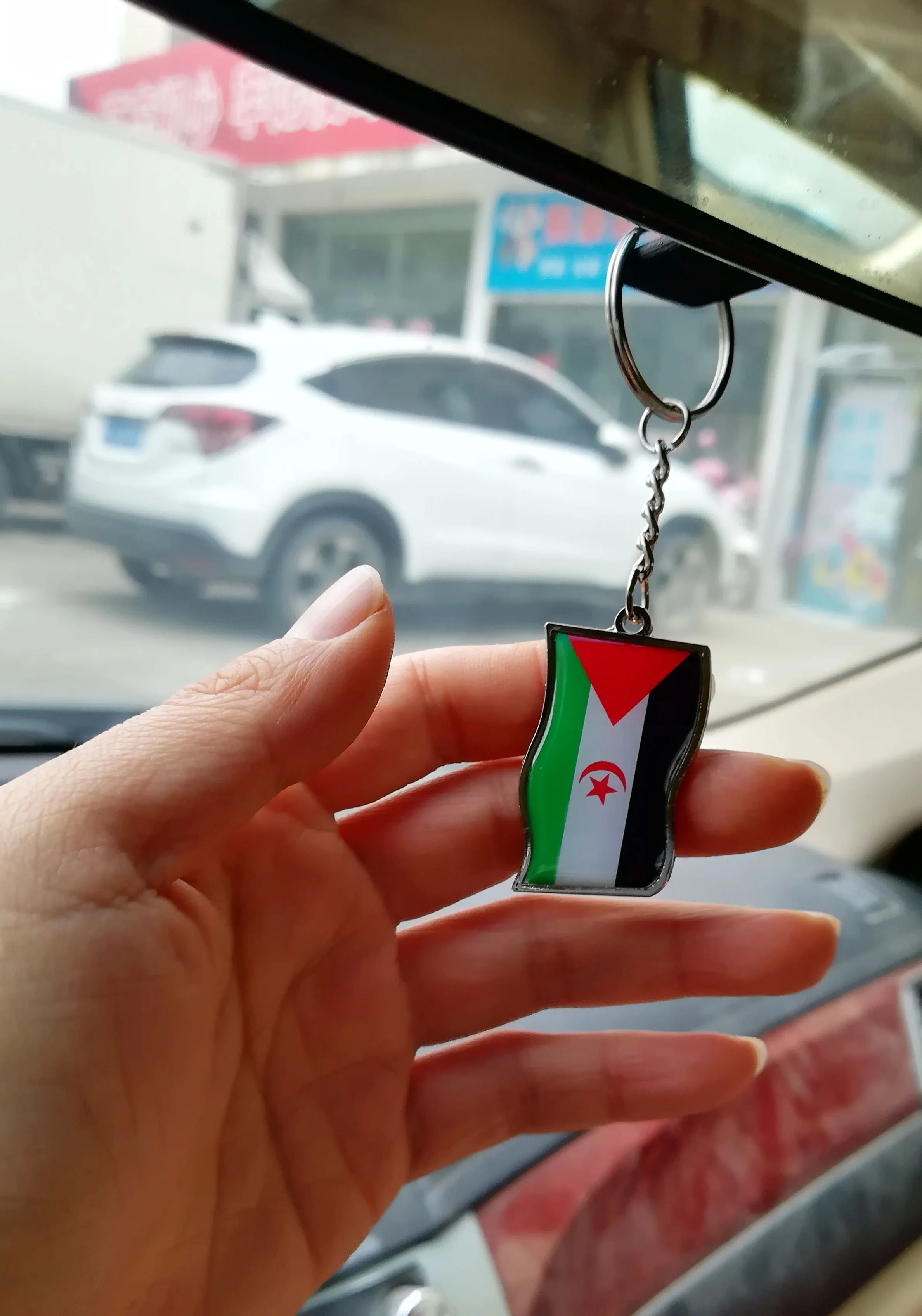 3 шт./лот брелок с флагом Западной Сахары ювелирные изделия ожерелье футболка