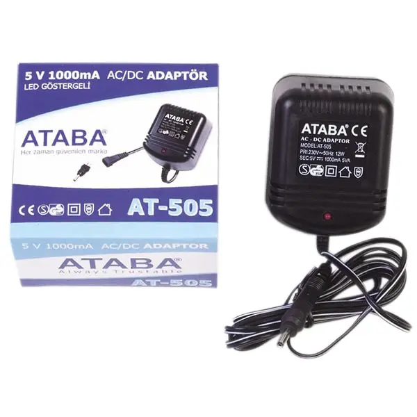 ATABA лошадь 505 5V 1000MA AC DC трансформатор адаптер|Адаптеры AC/DC| |