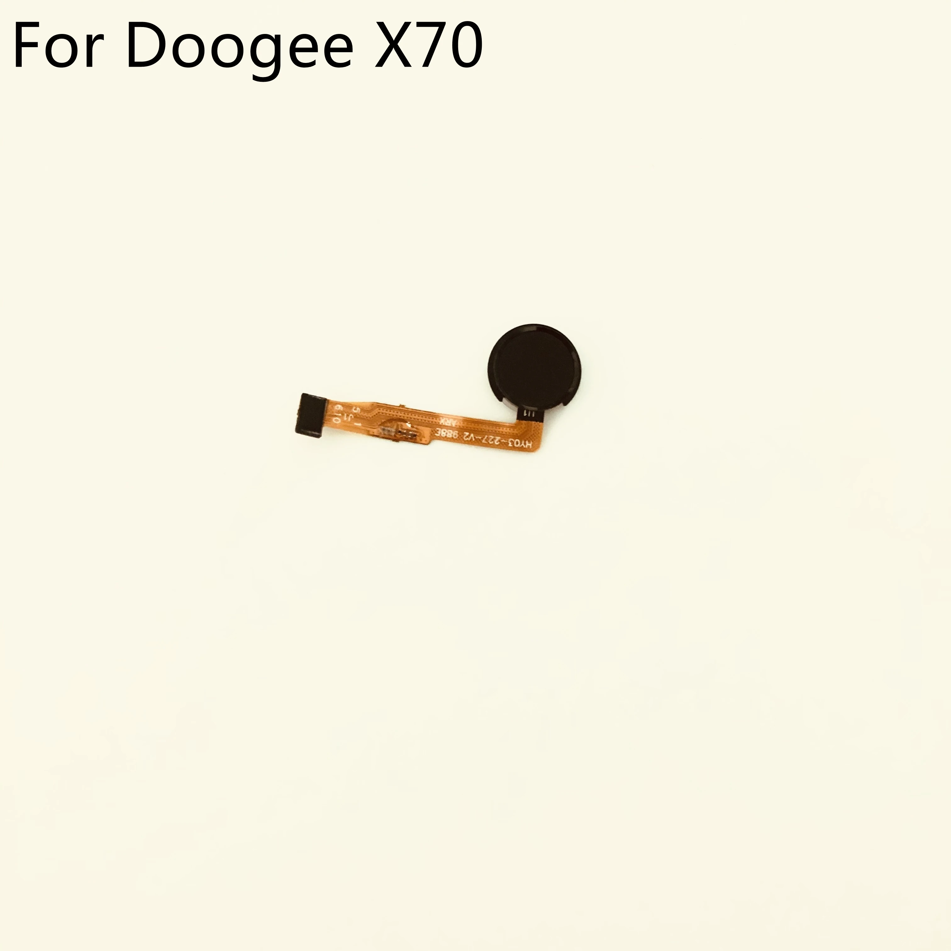 Кнопка датчика отпечатков пальцев с гибким кабелем FPC для смартфона DOOGEE X70 MTK6580 Quad Core 5,50 