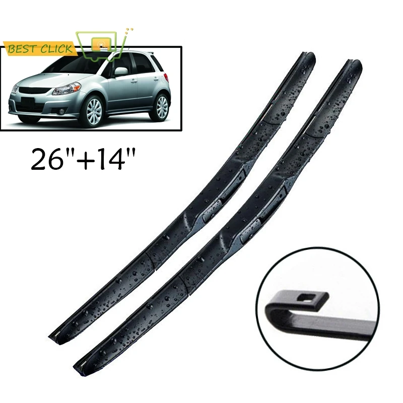 MISIMA 26 &quot14&quot Лобовое стекло стеклоочистителей для Suzuki SX4 S поперечное переднее