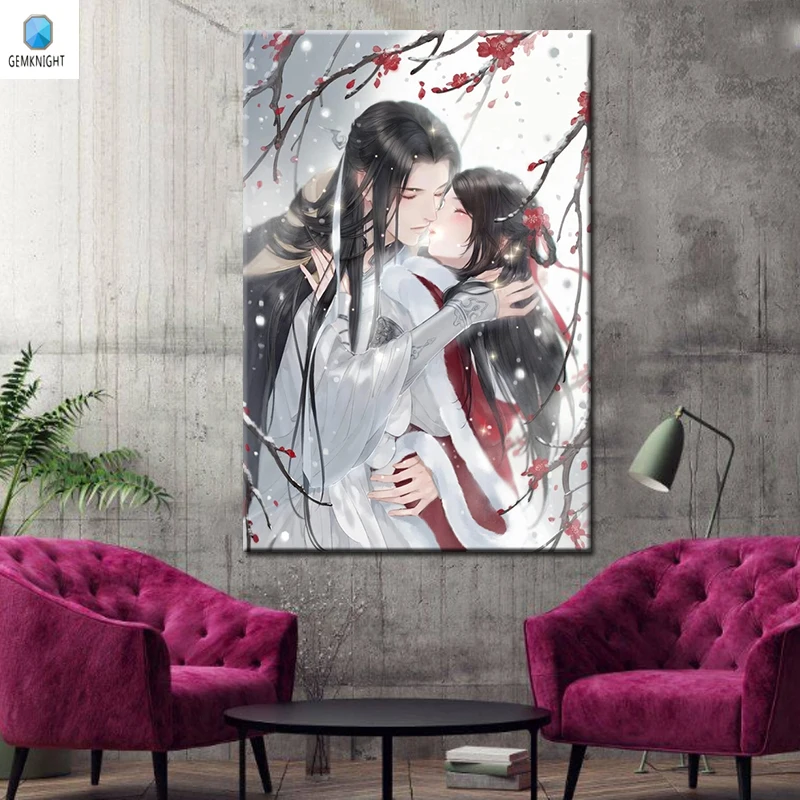 Картина по номерам масляная живопись для старых влюбленных Раскраска модульная