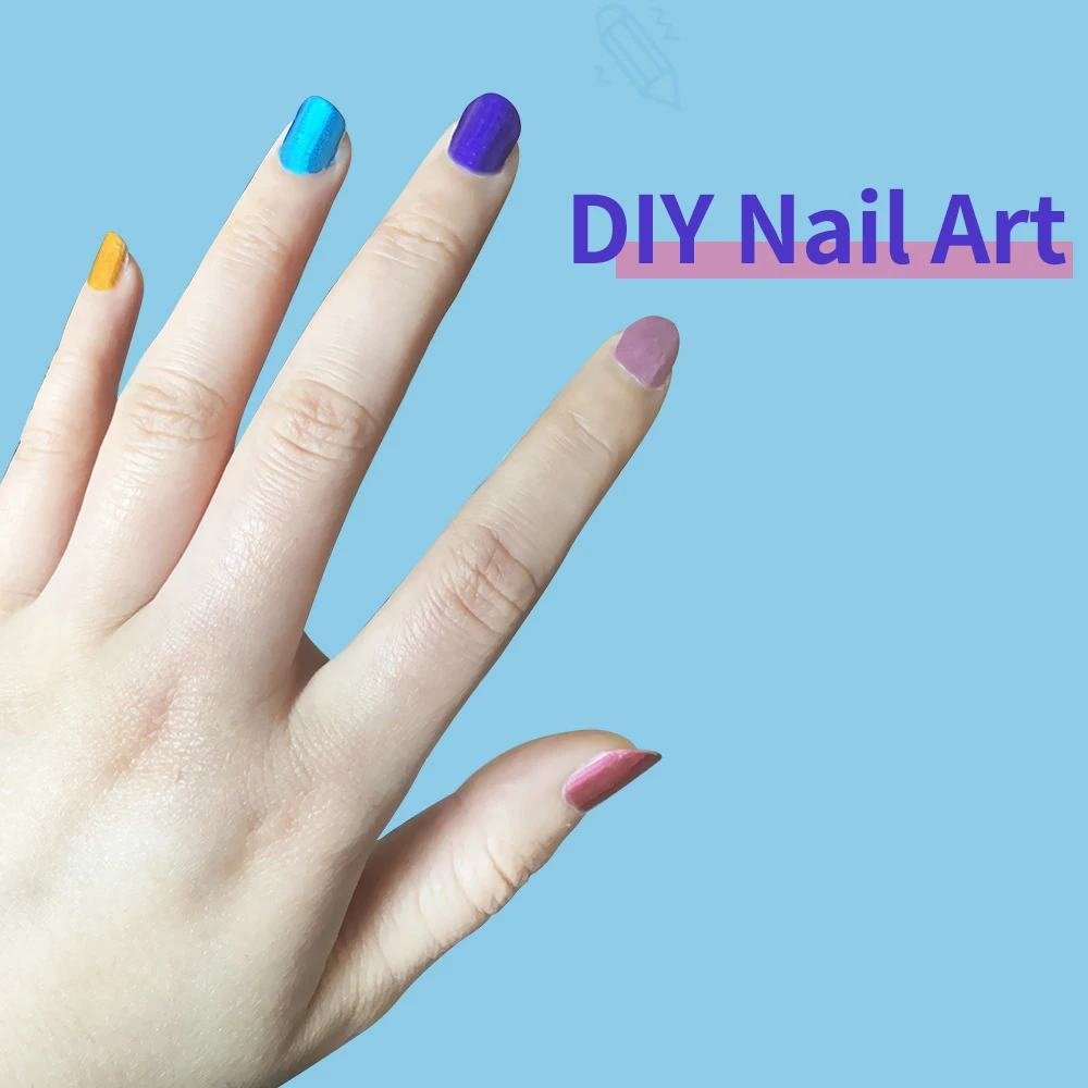 Набор металлических фломастеров 8 цветов ручки для рисования на черной бумаге