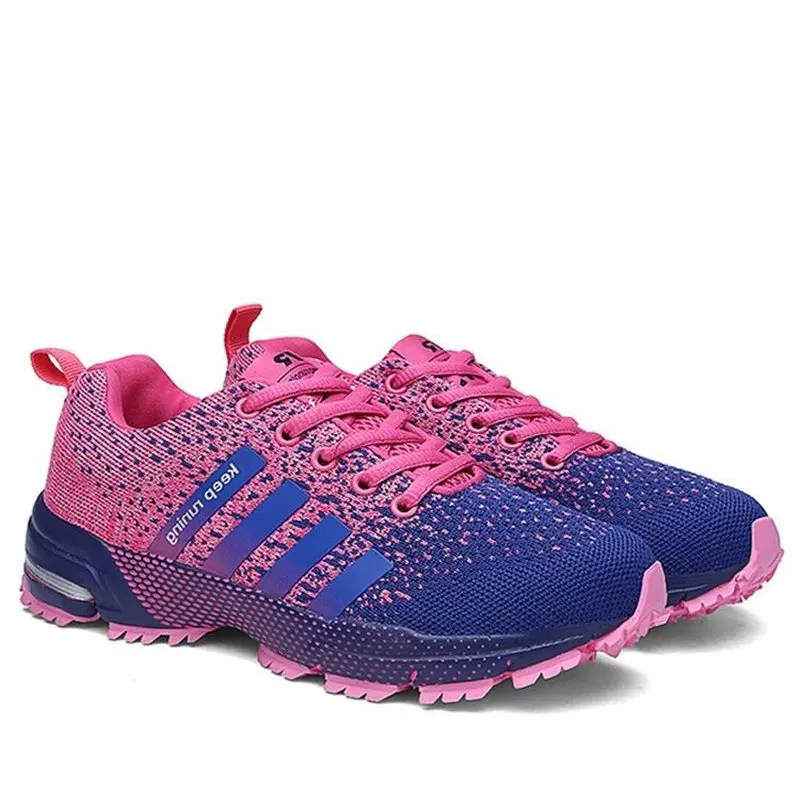 

Women Shoes Air Cushion Sneakers Breathable Thick Sole Ladies Platform Trainers Female Height Increasing Running Shoes Plus Size