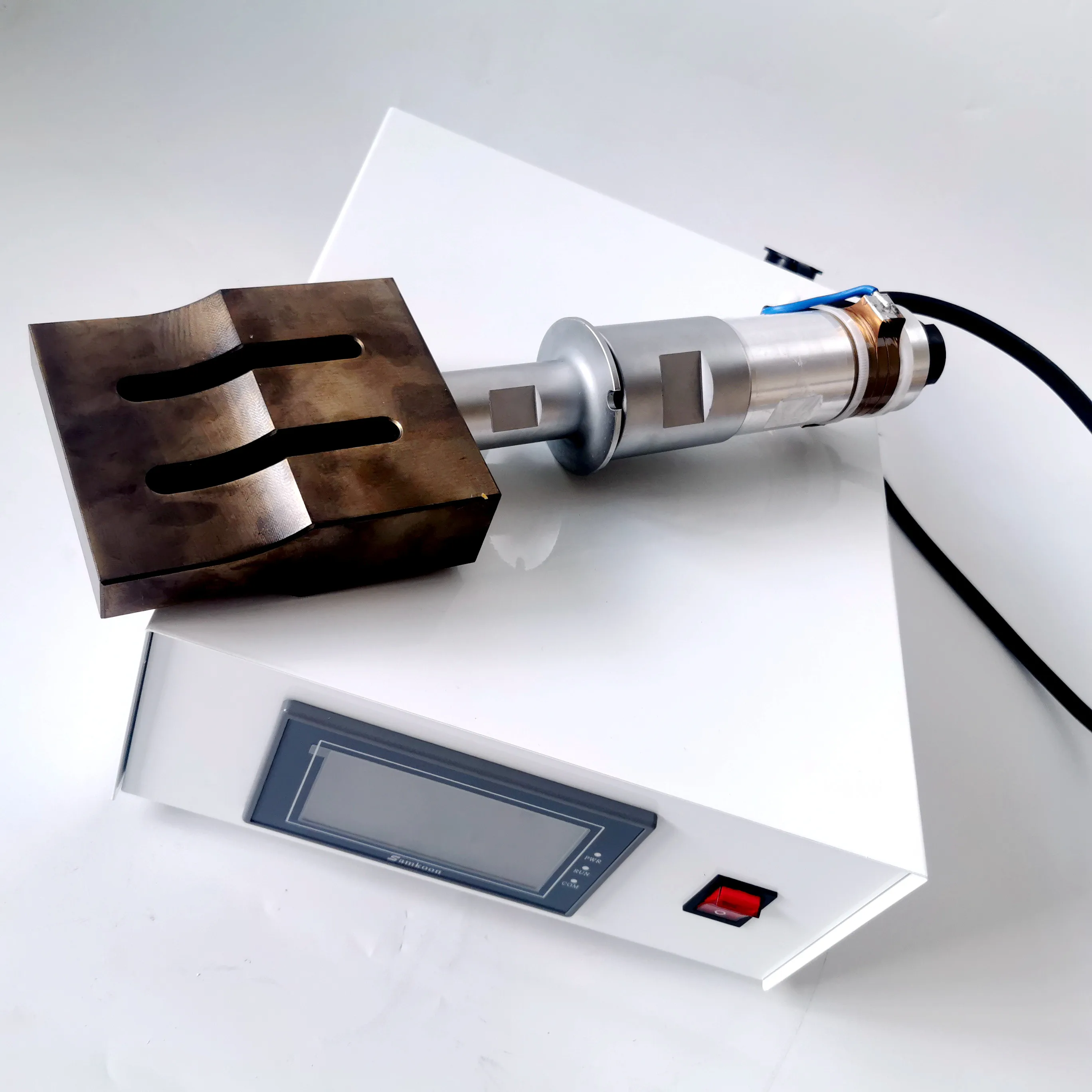 2 sets 20khz 2000w ultrasonic plastic welding generator and transducer 110*20mm horn | Бытовая техника