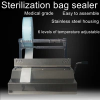 dental stainless steel sterilizer oral instruments stainless steel sealing machine sterilization bag sterilization bag