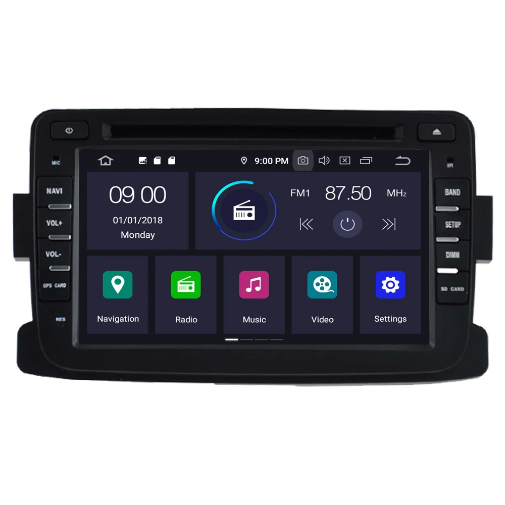 Автомобильное радио стерео DVD GPS-навигация медиаплеер для Renault Dokker Dacia Duster Logan Sandero
