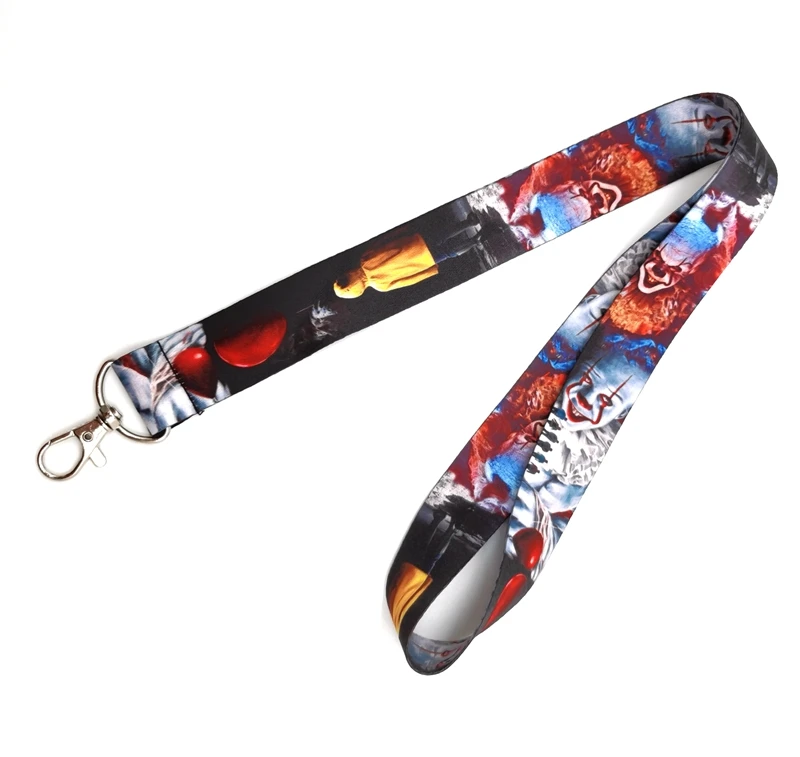 Новый мультяшный клоун шейный ремень шнурок держатель бейдж Веревка Подвеска