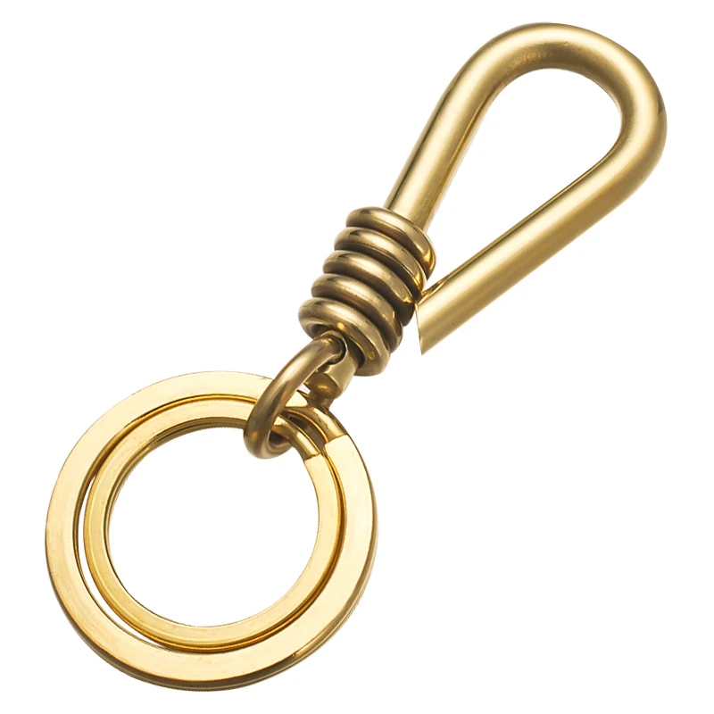 1 шт. медный брелок ручной работы подвесной маленький крючок автомобильный