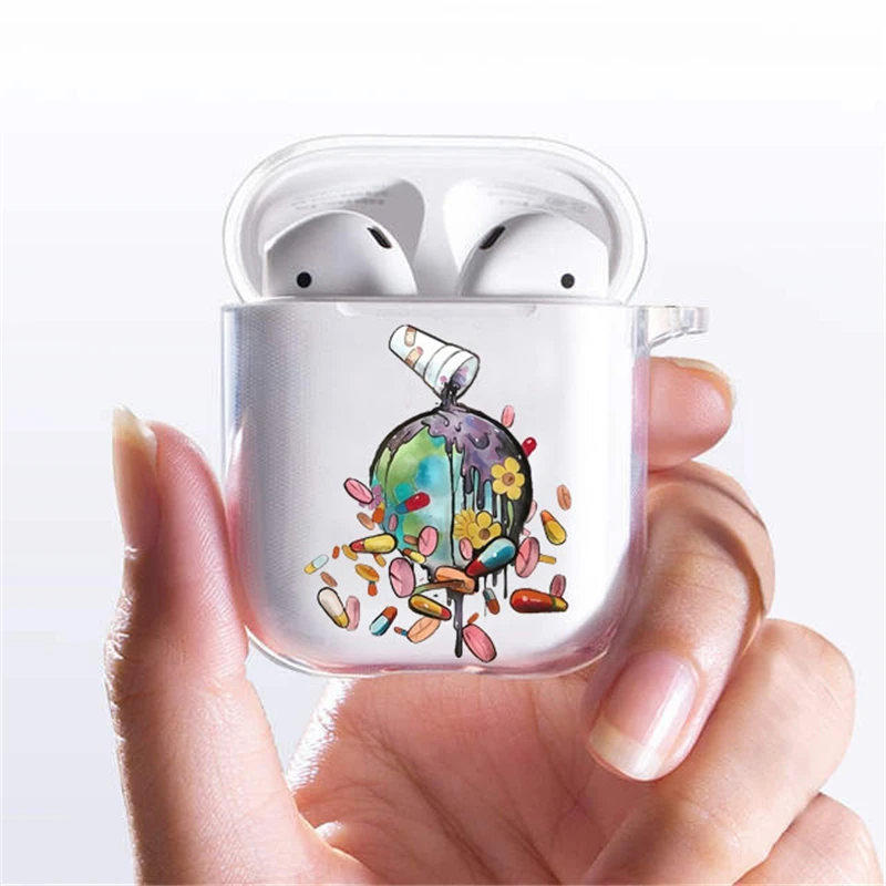 Чехол Juice Wrld Death Race for Love для Apple airpods чехол s 1 2 прозрачный Airpod мягкий наушников