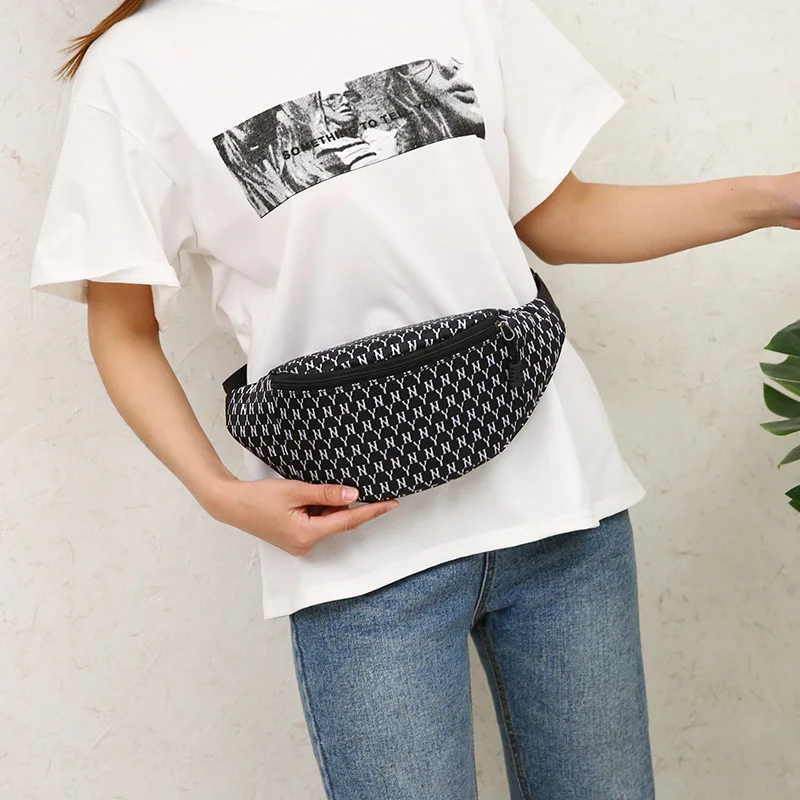 Модная поясная сумка для мужчин повседневная нагрудная Сумочка с корейским