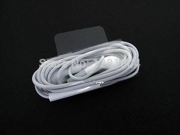 Оптовая продажа 200 шт белые наушники с микрофоном Регулятор громкости для Apple iPhone