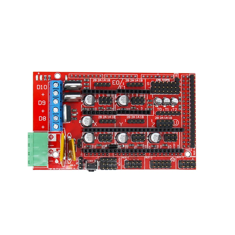 3D принтер Mega 2560 R3/контроллер RAMPS 1 4/модуль шагового драйвера A4988 5 шт./ЖК дисплей 4