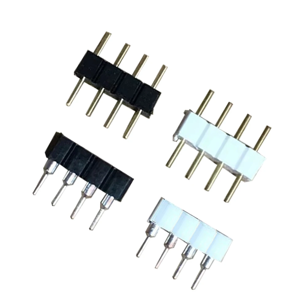Светодиодный 4-контактный разъем RGB для светодиодных лент 3528 2835 5050 | Лампы и