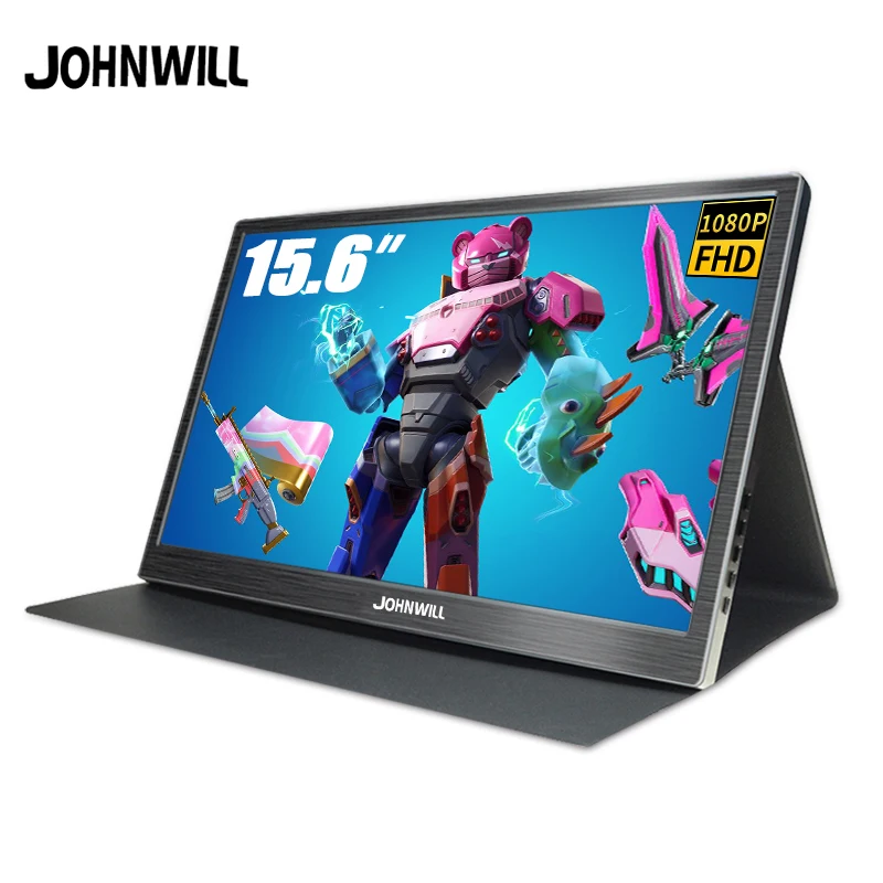 15 6 дюймовый портативный монитор с сенсорным экраном ПК IPS ЖК дисплей 1080p 4k HDMI USB Type