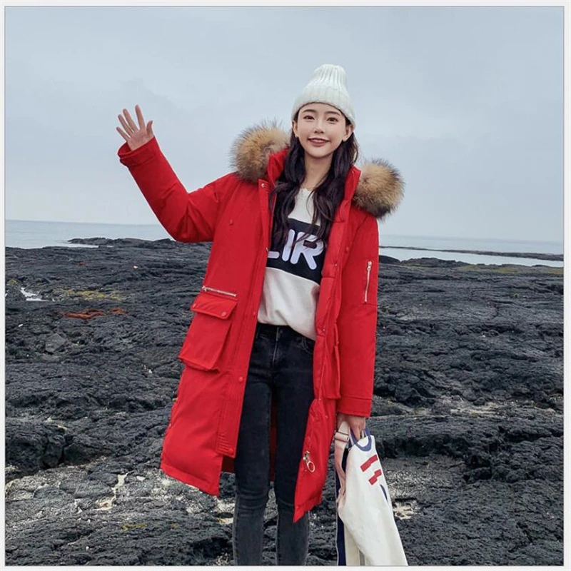 Куртка женская с меховым воротником зеленая на осень/зиму капюшоном Z71 | Женская