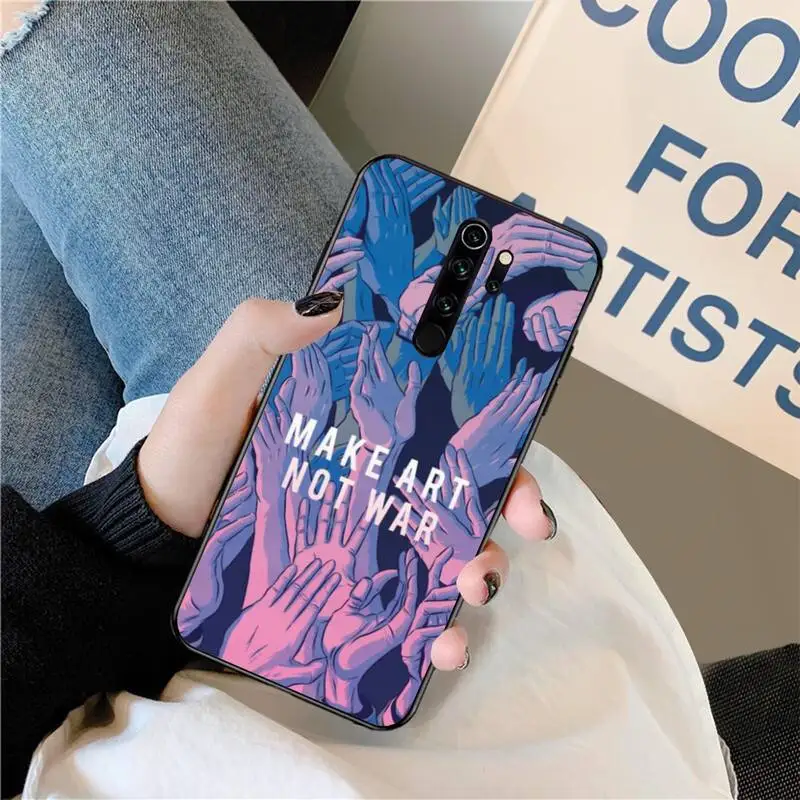 Чехол для телефона HPCHCJHM из мягкого силикона и ТПУ в американском стиле Redmi Note 8 8A 7 6