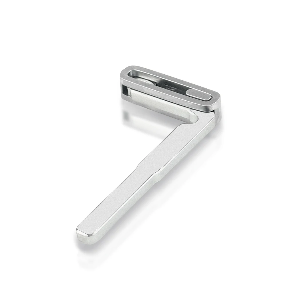 Ключ KEYYOU для Volvo XC70 XC90 V50 V70 S60, смарт-карта, маленький автомобильный ключ пустой, бесключевой вход с дистанционным управлением, необработанный вставка аварийного лезвия.