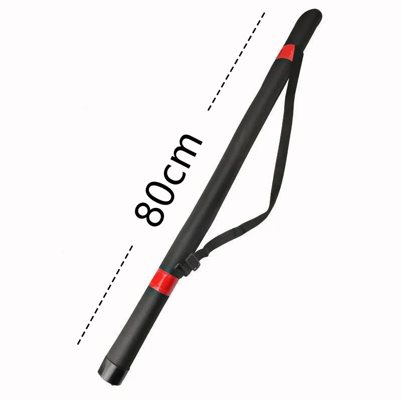 Переносная сумка для рыбалки холщовая вмещает 4-5 палочек шириной 6 см/длина 80 см