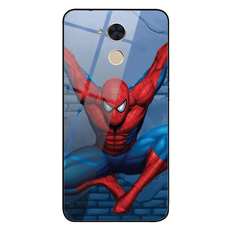 Новый Модный чехол из закаленного стекла для Huawei Honor 6C Pro телефона 9X 9 lite задняя