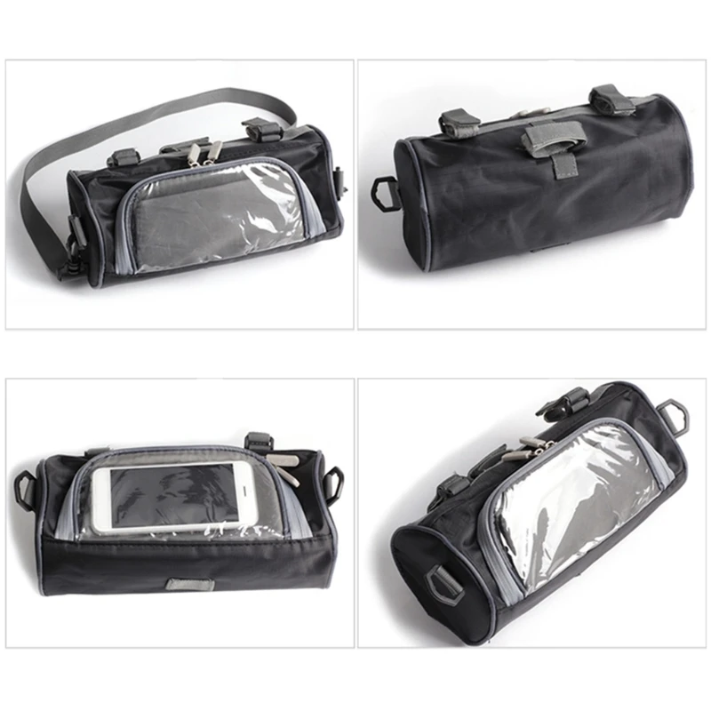 

Motorcycle Electric Car Front Handlebar Waterproof Mobile phone Touch Screen Storage Bag