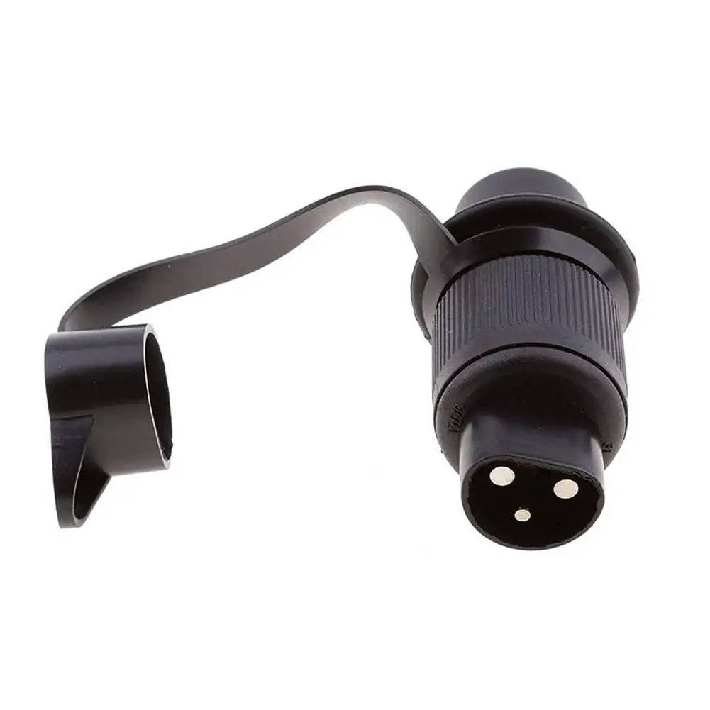 

Truck Cable Connector European Car Trailer Signal Light Display TM 3055 3-pin 12-volt Socket Waterproof Truck Cable Connector