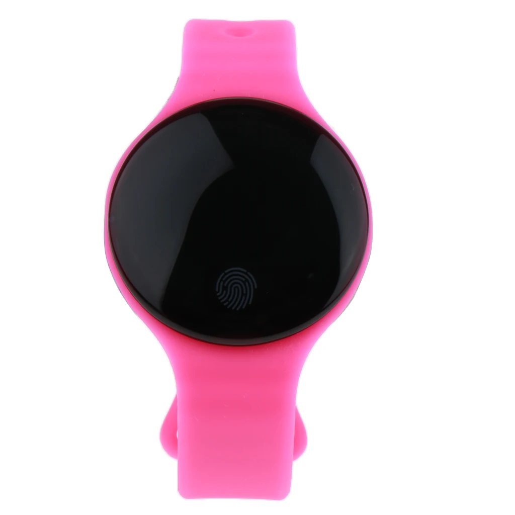 Pink 3.1x2.8x0.4cm Смарт-браслеты браслет спортивные Смарт-часы фитнес-трекер IP68 водонепроницаемый смарт-браслет Smartband сенсорный экран для сердечного ритма монитор - Цвет: Pink 3.1x2.8x0.4cm