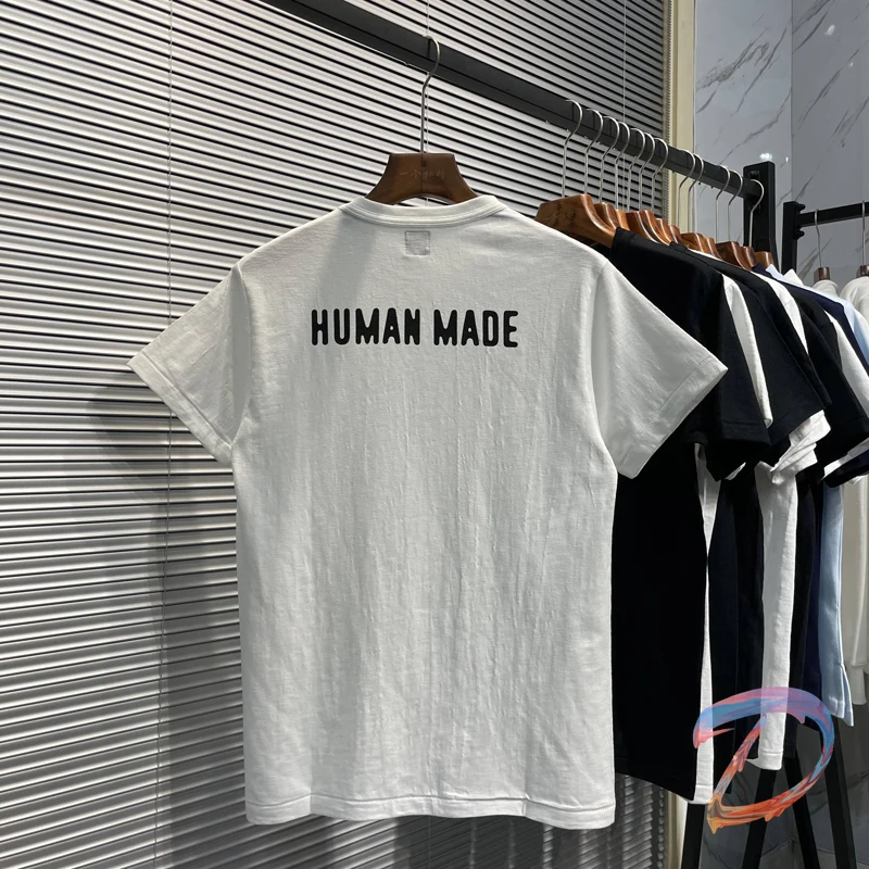 

Human Made T-hirts Oversize Men's Women's High Quality Cotton Round Neck Short Sleeve Human Made Casual Tshirts
