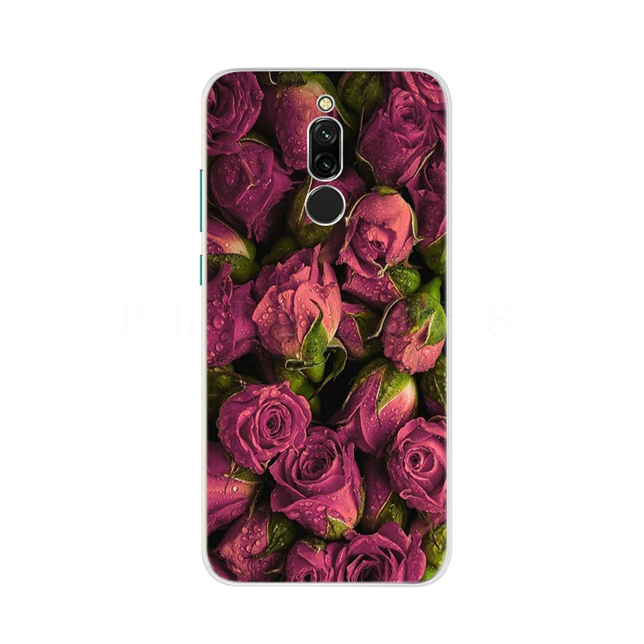 phone cases for xiaomi Ốp Lưng Dẻo Silicone Xiaomi Redmi 8 6.22 ''Mềm Mỏng Fundas Dễ Thương Sơn Ốp Lưng Cho Xiaomi Redmi 8 ốp Điện Thoại Redmi8 Túi xiaomi leather case card