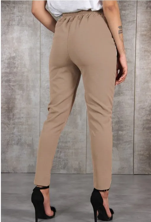 Размера плюс новый модный и универсальный Пояс повседневные брюки пояс для