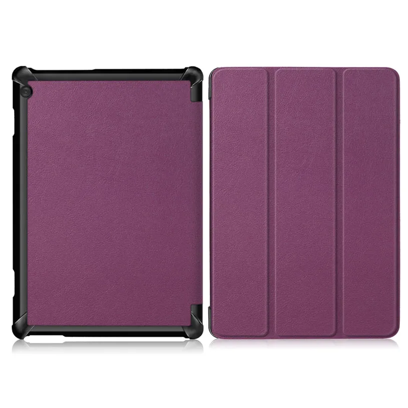 Purple Тонкий чехол для lenovo Tab M10 TB-X605F TB X605F TB-X505F 10," чехол с магнитной подставкой из искусственной кожи чехол для планшета lenovo Tab M10 - Цвет: Purple