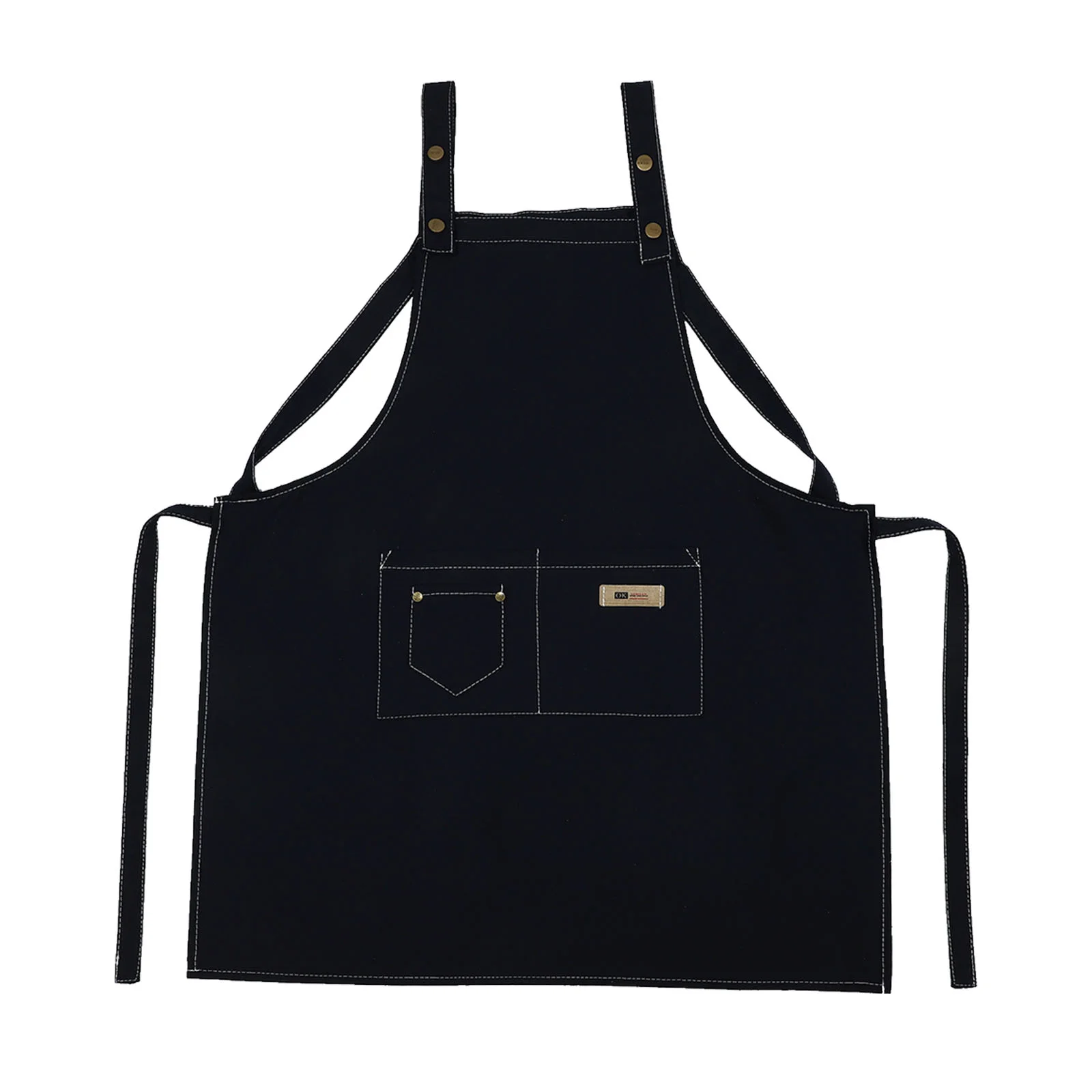 

Sleeveless Apron Cooking Apron Cotton Adjustable Housework Apron for Men