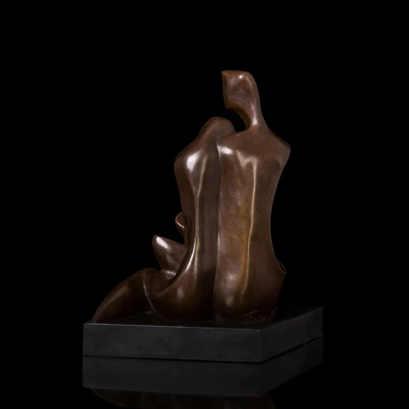 DS-465 ArtsHom бронзовая скульптура для мужчин и женщин абстрактная Статуэтка