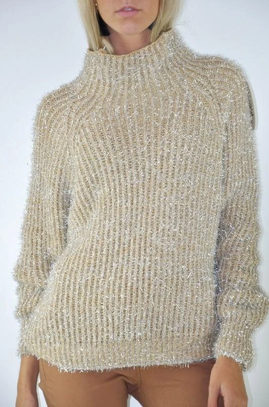 GREYMODA Джерси MUJER GRUESO CUELLO CHIMENEA |