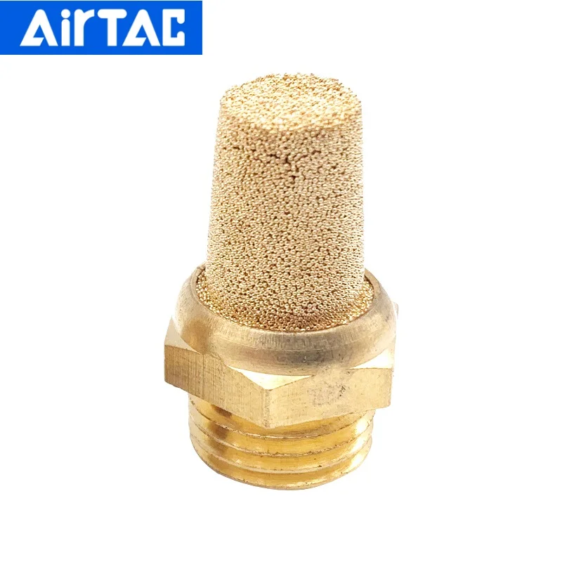Пневматические детали AirTac глушитель выхлопной трубы BSL M5 1/8 дюйма 1/4 3/8 1/2