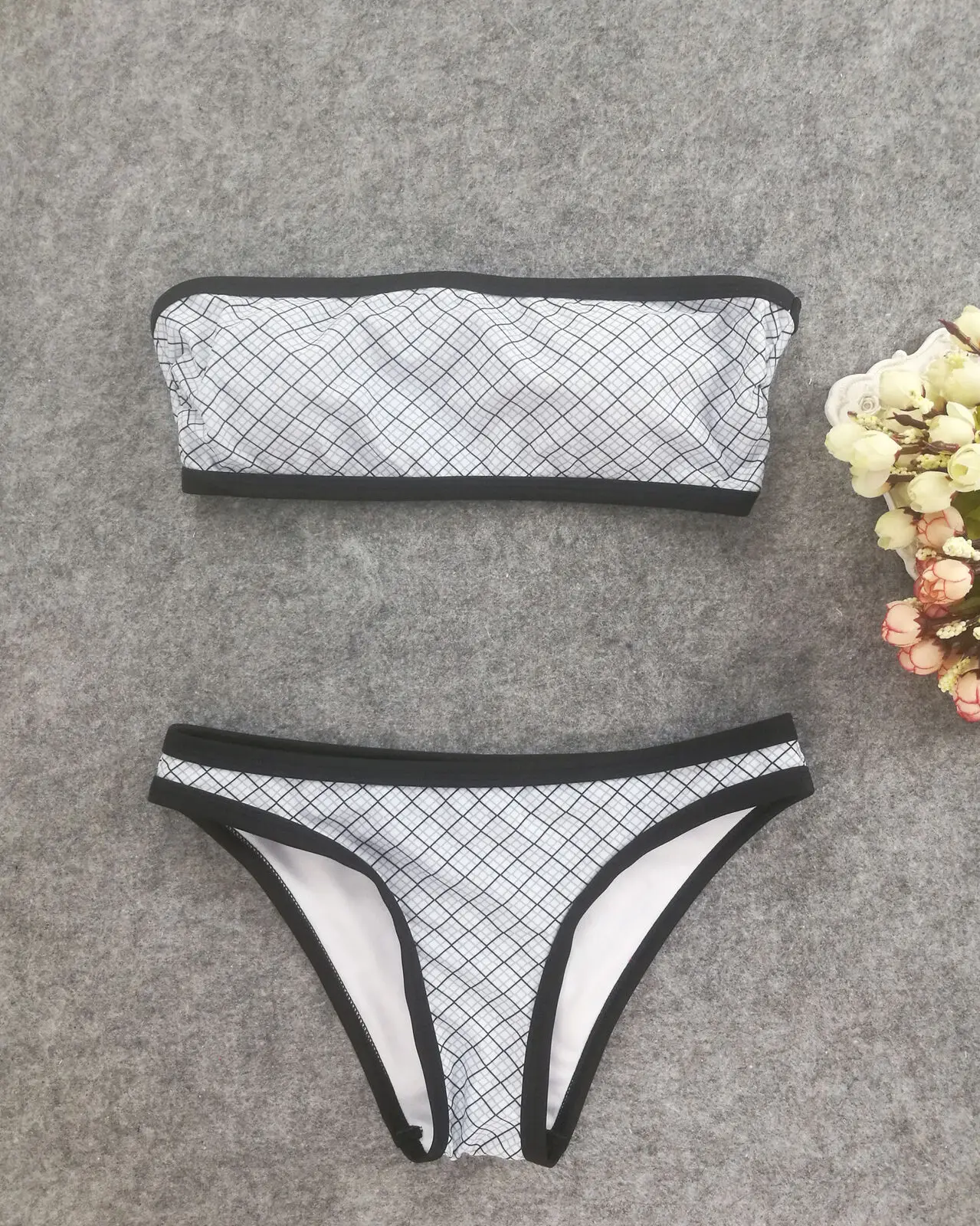 

Womens Sexy Summer Hot Bandeau Bandage Bikini Set Swimwear Beach Swimsuit Monokini Bathing Suit