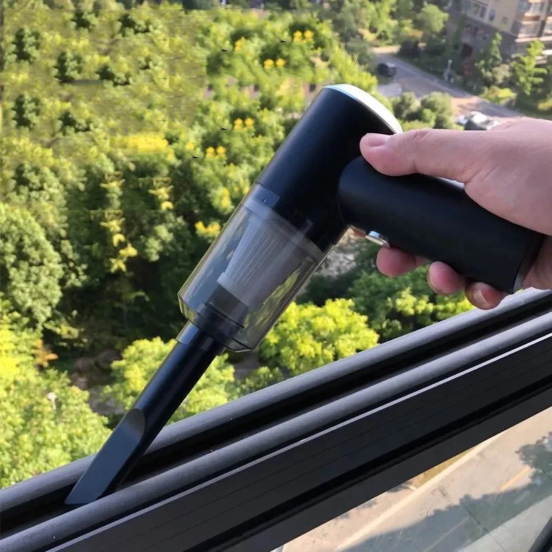 

Handheld Mini Vacuum Cleaner 2000mAh Rechargeable Battery Car Home Vacuum Cleaning Machine 6000Pa Super Suction HEPA Filter